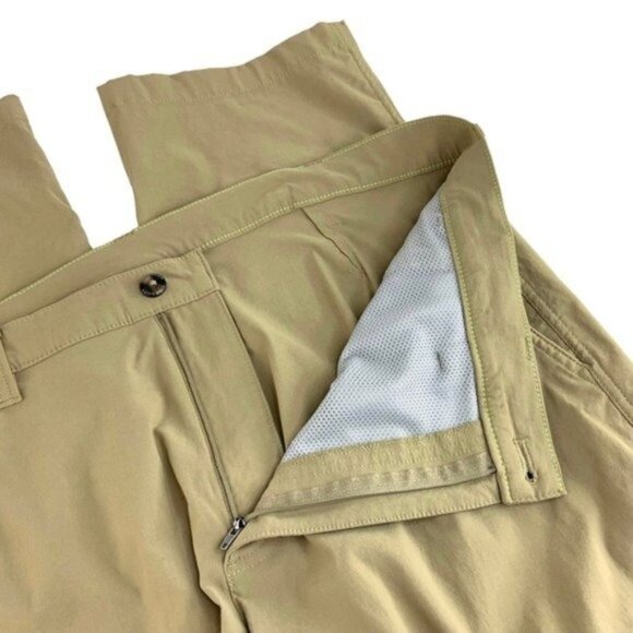 40x30 Eddie Bauer Takeoff Tech Pants Water Resistant - Picture 4 of 7